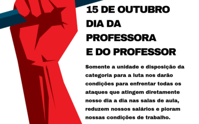 15 de outubro – Dia da Professora e do Professor